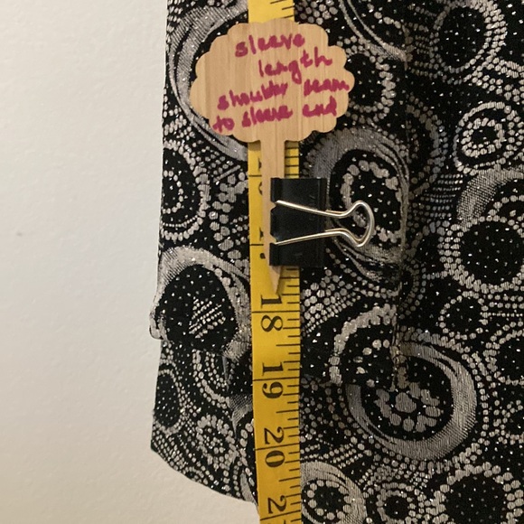 a DRESSing WOMAN 2 piece open 3/4 sleeves with sleeveless inner blouse Size 2X - Picture 5 of 11